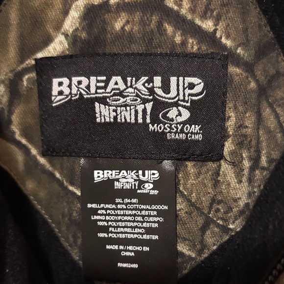 Mossy Oak Camouflage Hooded Jacket - Picture 2 of 6